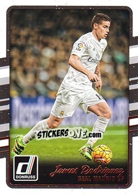 Sticker James Rodriguez - Donruss Soccer 2016-2017 n. 141 - Panini