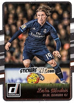 Sticker Luka Modric - Donruss Soccer 2016-2017 n. 143 - Panini