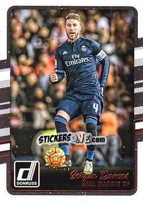 Cromo Sergio Ramos - Donruss Soccer 2016-2017 - Panini