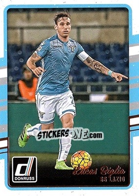 Sticker Lucas Biglia - Donruss Soccer 2016-2017 n. 165 - Panini