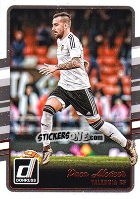 Sticker Paco Alcacer - Donruss Soccer 2016-2017 n. 180 - Panini