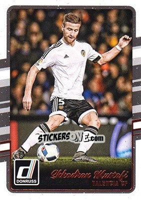 Sticker Shkodran Mustafi - Donruss Soccer 2016-2017 n. 182 - Panini