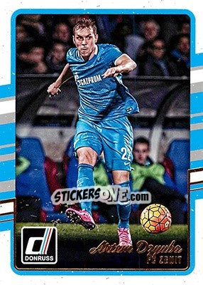 Sticker Artem Dzyuba - Donruss Soccer 2016-2017 n. 184 - Panini