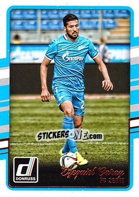 Sticker Ezequiel Garay - Donruss Soccer 2016-2017 - Panini