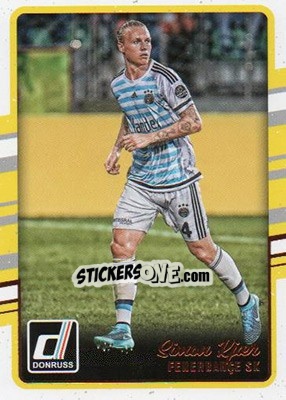 Sticker Simon Kjaer - Donruss Soccer 2016-2017 n. 197 - Panini