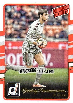 Sticker Gianluigi Donnarumma - Donruss Soccer 2016-2017 n. 201 - Panini