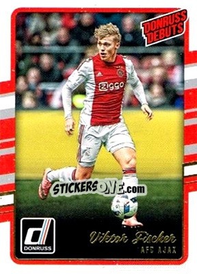 Sticker Viktor Fischer - Donruss Soccer 2016-2017 n. 202 - Panini