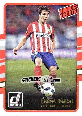 Sticker Oliver Torres - Donruss Soccer 2016-2017 n. 204 - Panini