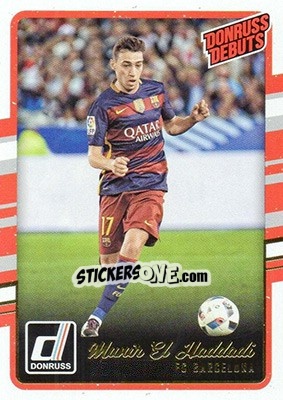 Sticker Munir El Haddadi - Donruss Soccer 2016-2017 n. 209 - Panini