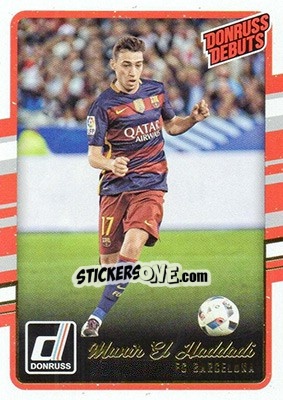 Figurina Munir El Haddadi - Donruss Soccer 2016-2017 - Panini