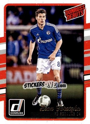 Sticker Leon Goretzka - Donruss Soccer 2016-2017 n. 216 - Panini
