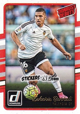 Sticker Zakaria Bakkali - Donruss Soccer 2016-2017 - Panini