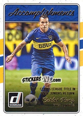 Sticker Carlos Tevez - Donruss Soccer 2016-2017 n. A-07 - Panini