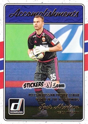 Sticker Igor Akinfeev - Donruss Soccer 2016-2017 n. A-09 - Panini