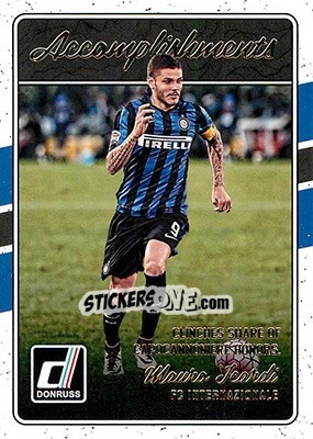 Sticker Mauro Icardi - Donruss Soccer 2016-2017 n. A-14 - Panini