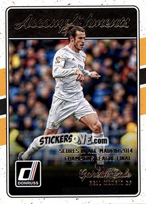 Sticker Gareth Bale - Donruss Soccer 2016-2017 - Panini