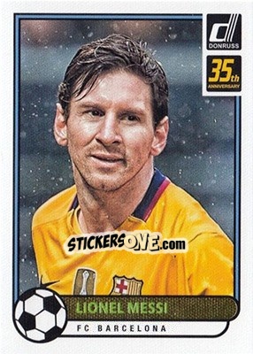 Sticker Lionel Messi - Donruss Soccer 2016-2017 n. AE-29 - Panini