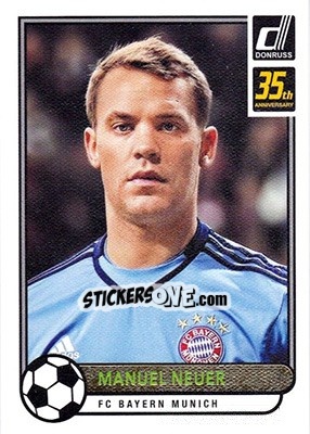 Sticker Manuel Neuer - Donruss Soccer 2016-2017 - Panini