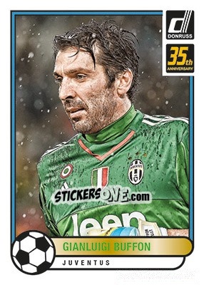 Sticker Gianluigi Buffon - Donruss Soccer 2016-2017 n. AE-113 - Panini