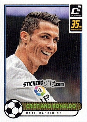 Sticker Cristiano Ronaldo - Donruss Soccer 2016-2017 n. AE-141 - Panini