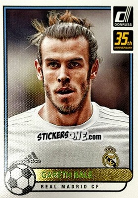 Sticker Gareth Bale - Donruss Soccer 2016-2017 n. AE-142 - Panini