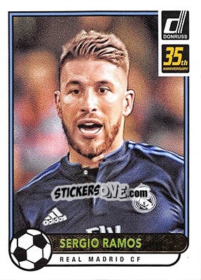 Sticker Sergio Ramos - Donruss Soccer 2016-2017 - Panini