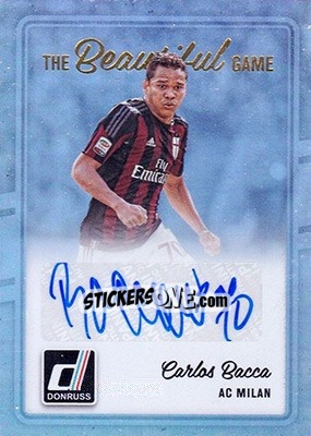 Figurina Carlos Bacca - Donruss Soccer 2016-2017 - Panini