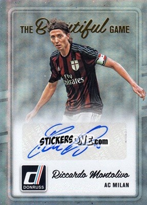 Figurina Riccardo Montolivo - Donruss Soccer 2016-2017 n. BG-03 - Panini