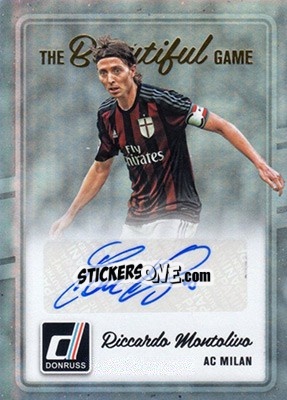 Figurina Riccardo Montolivo - Donruss Soccer 2016-2017 - Panini