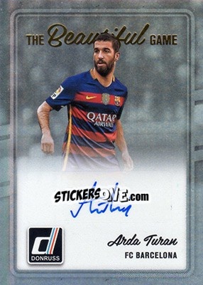 Sticker Arda Turan - Donruss Soccer 2016-2017 n. BG-10 - Panini