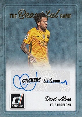 Cromo Dani Alves - Donruss Soccer 2016-2017 - Panini