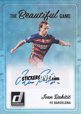 Sticker Ivan Rakitic - Donruss Soccer 2016-2017 - Panini