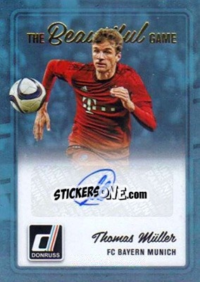 Sticker Thomas Muller - Donruss Soccer 2016-2017 n. BG-21 - Panini