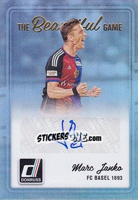 Figurina Marc Janko - Donruss Soccer 2016-2017 - Panini