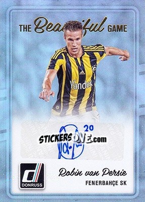 Sticker Robin van Persie - Donruss Soccer 2016-2017 n. BG-35 - Panini