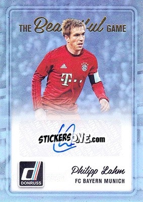 Sticker Philipp Lahm - Donruss Soccer 2016-2017 n. BG-40 - Panini