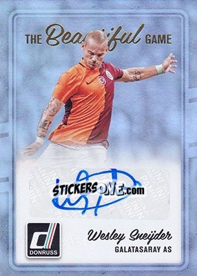 Sticker Wesley Sneijder - Donruss Soccer 2016-2017 n. BG-47 - Panini