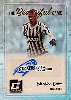 Sticker Patrice Evra - Donruss Soccer 2016-2017 n. BG-56 - Panini