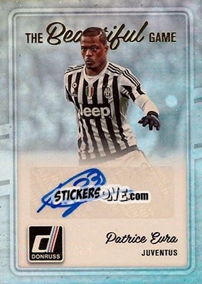 Sticker Patrice Evra - Donruss Soccer 2016-2017 - Panini