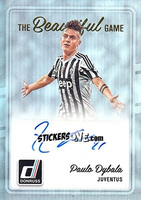 Sticker Paulo Dybala - Donruss Soccer 2016-2017 n. BG-57 - Panini