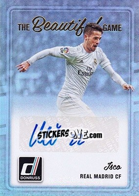 Figurina Isco - Donruss Soccer 2016-2017 - Panini