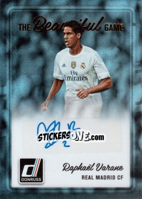 Sticker Raphael Varane - Donruss Soccer 2016-2017 n. BG-71 - Panini