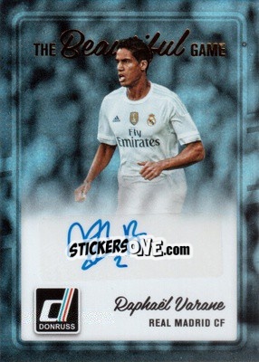 Figurina Raphael Varane - Donruss Soccer 2016-2017 - Panini