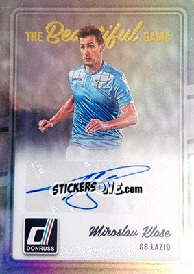 Sticker Miroslav Klose - Donruss Soccer 2016-2017 - Panini