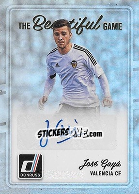 Sticker Jose Luis Gaya - Donruss Soccer 2016-2017 n. BG-79 - Panini