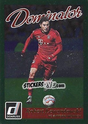 Sticker Robert Lewandowski - Donruss Soccer 2016-2017 n. D-01 - Panini