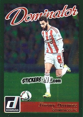Sticker Jimmy Durmaz - Donruss Soccer 2016-2017 n. D-03 - Panini