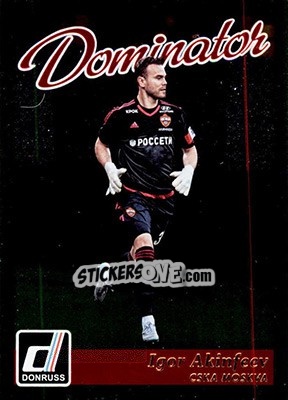 Sticker Igor Akinfeev - Donruss Soccer 2016-2017 n. D-04 - Panini