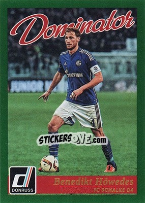 Sticker Benedikt Howedes - Donruss Soccer 2016-2017 n. D-06 - Panini