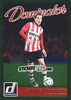Sticker Andres Guardado - Donruss Soccer 2016-2017 n. D-07 - Panini